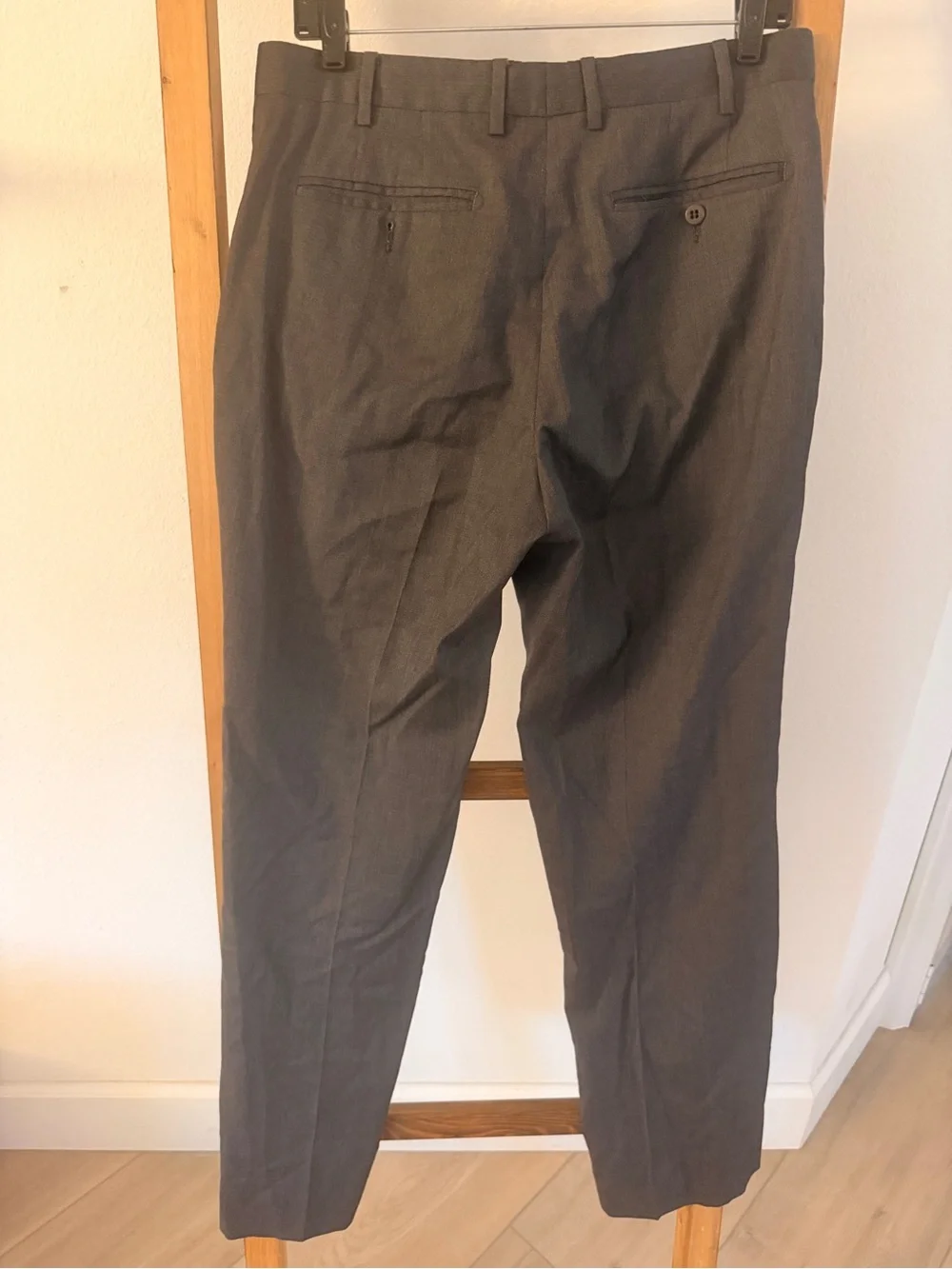 Zanella Men's Charcoal Dress Pants